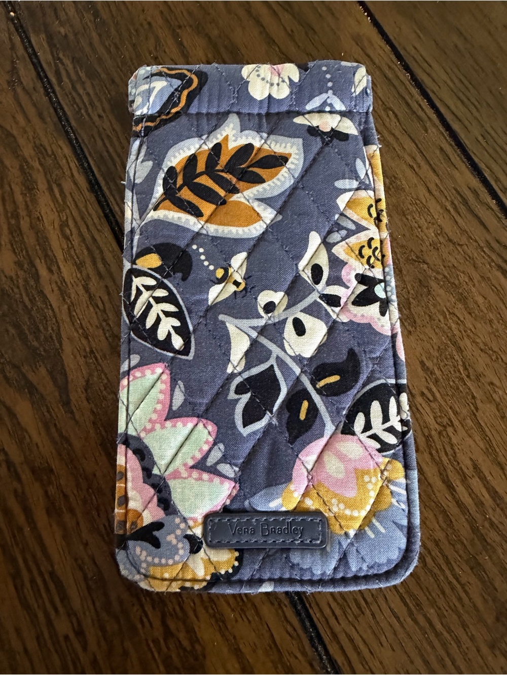 Vera Bradley Sunglass Sleeve CHARMONT MEADOW Floral Snap Close